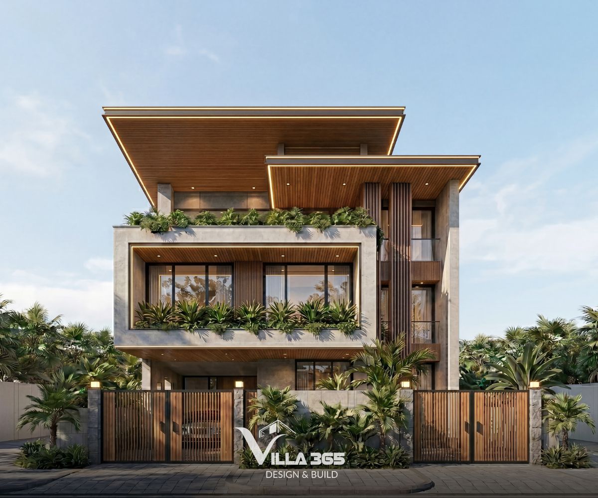 Hoài Villa – Tổ ấm của những hoài niệm tinh tế 1 Hoài Villa – căn biệt thự ẩn chứa ý niệm về tình mẫu tử