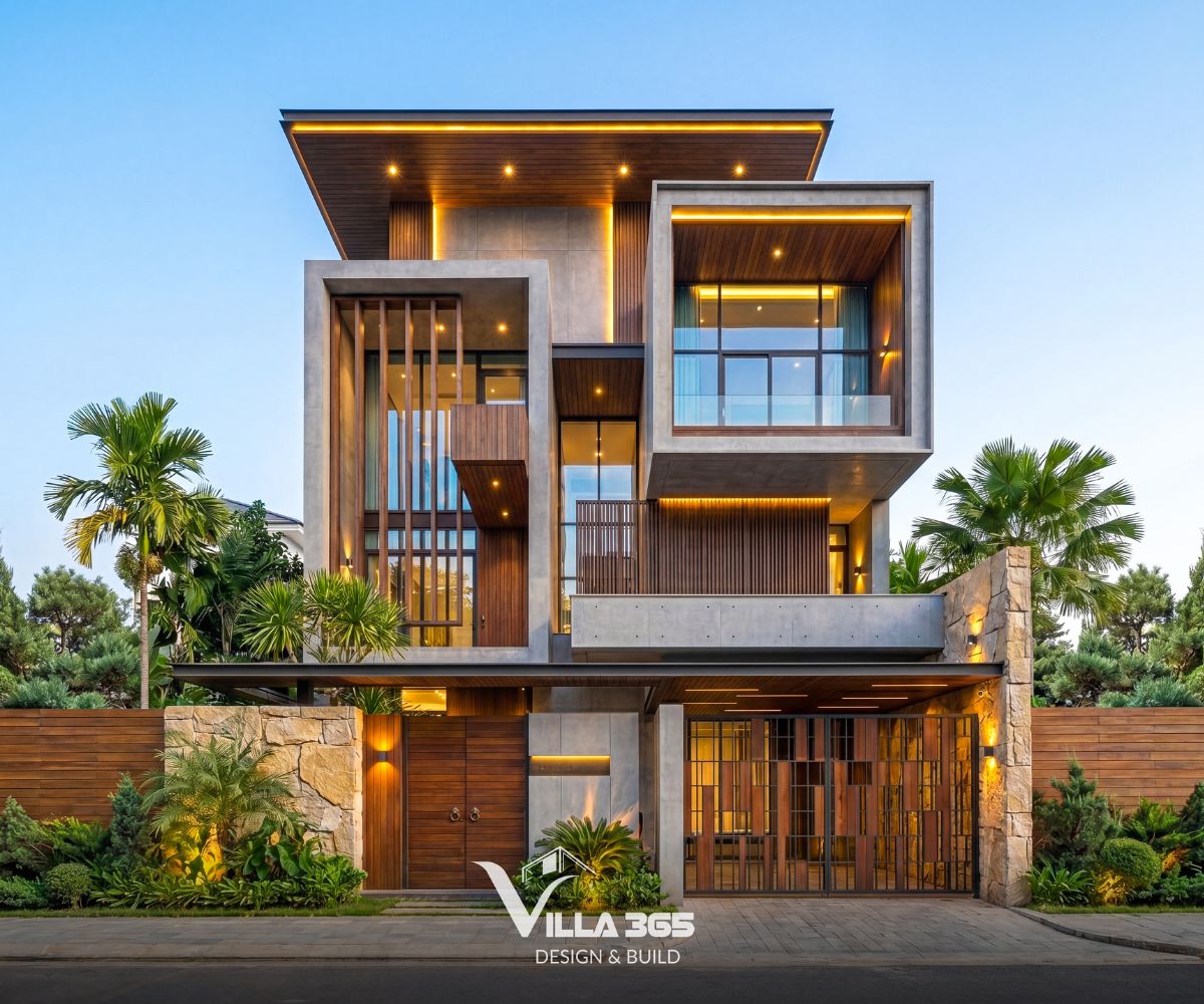 Home Retreat Villa – Ốc đảo bình yên giữa đô thị hiện đại 12 Với các giải pháp thiết kế đồng bộ, Home Retreat Villa kiến tạo nên một ốc đảo bình yên, nơi con người được sống gần hơn với thiên nhiên mỗi ngày