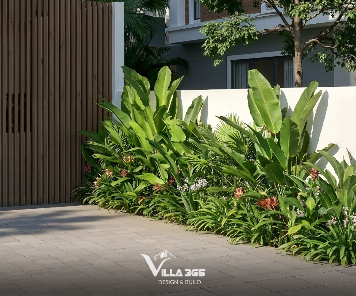 Biệt thự 3 tầng Nghệ Villa - Nghệ thuật thủ công trong hình hài đương đại 9 Sự không hoàn hảo của bề mặt gỗ tự nhiên là hiện thân của vẻ đẹp độc bản