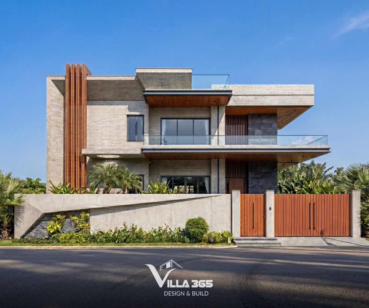 Nguyên Mộc Villa – Khi kiến trúc thuận tự nhiên trở thành giải pháp chống nóng bền vững 1 Từ những kinh nghiệm ứng xử với khí hậu được đúc kết qua nhiều thế hệ, Nguyên Mộc Villa hướng đến một không gian sống bền vững, cân bằng giữa con người và thiên nhiên