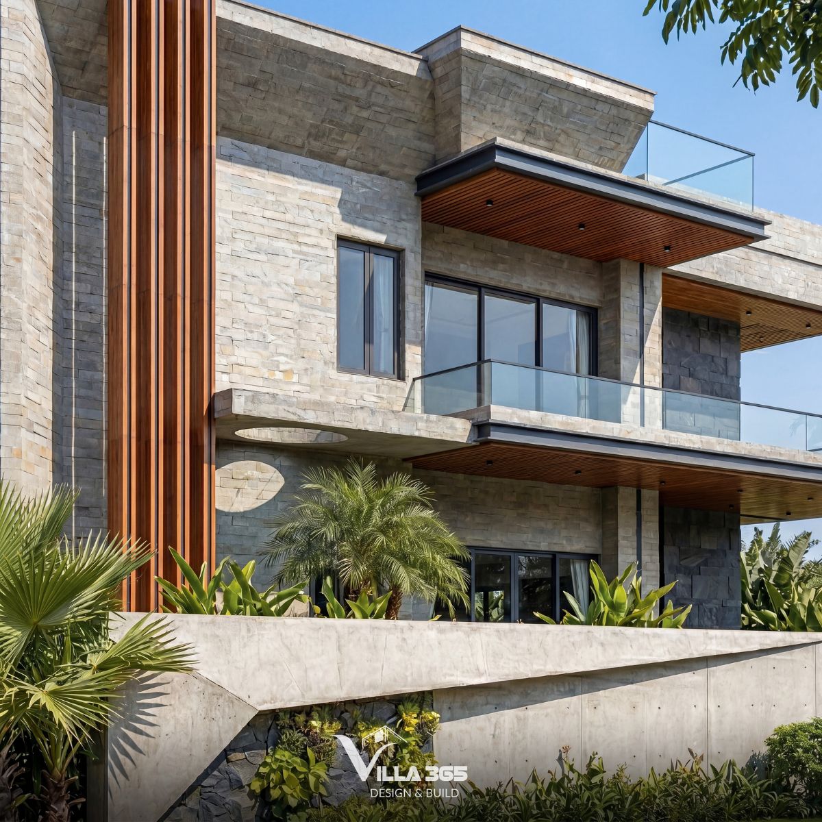 Nguyên Mộc Villa – Khi kiến trúc thuận tự nhiên trở thành giải pháp chống nóng bền vững 10 Sự thay đổi của các mảng sáng tối theo thời gian mang đến cho công trình một diện mạo sinh động, trẻ trung