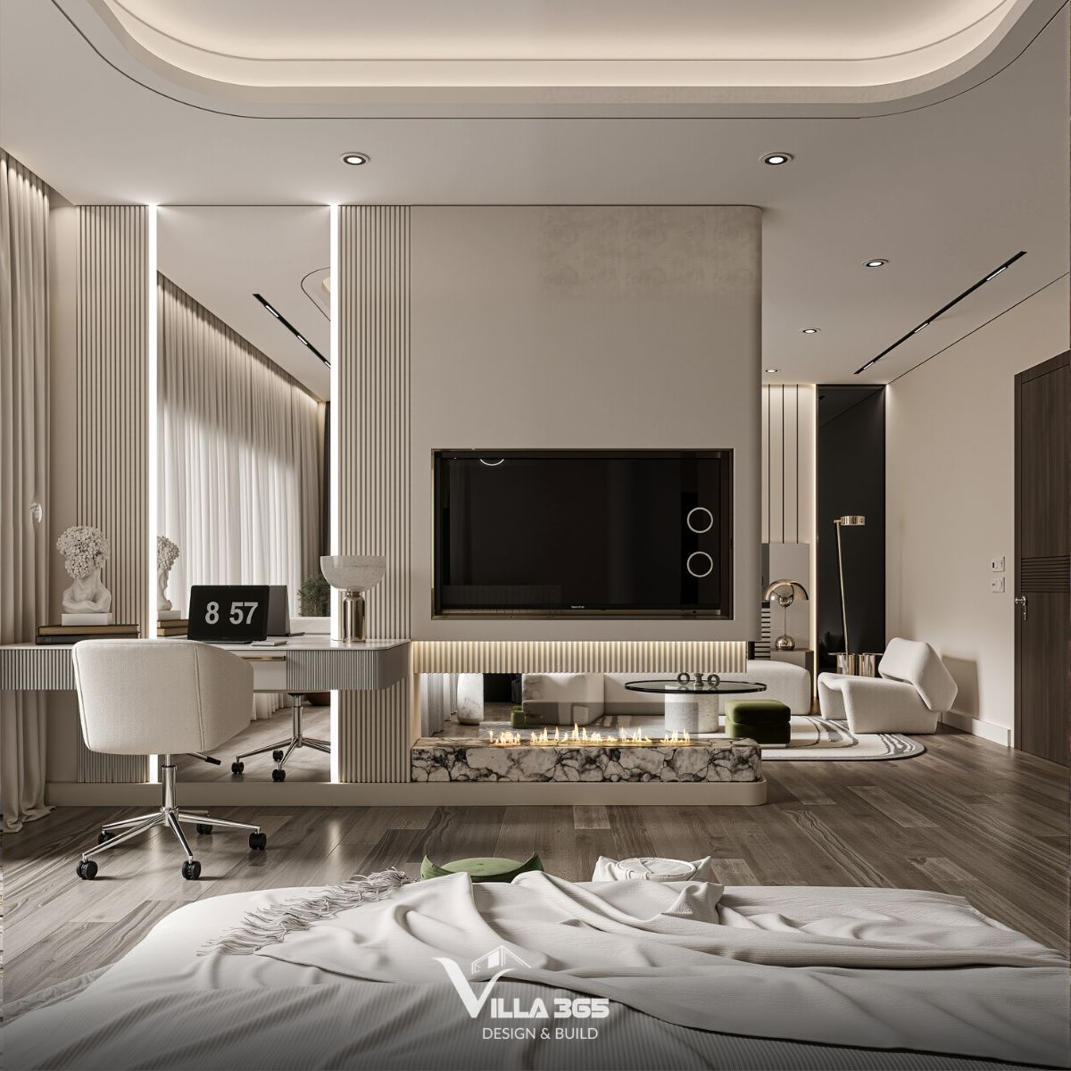 Thiết kế nội thất Infinity Villa – Nơi kết nối yêu thương 14 Phòng ngủ rộng rãi được thiết kế tỉ mỉ, chỉn chu