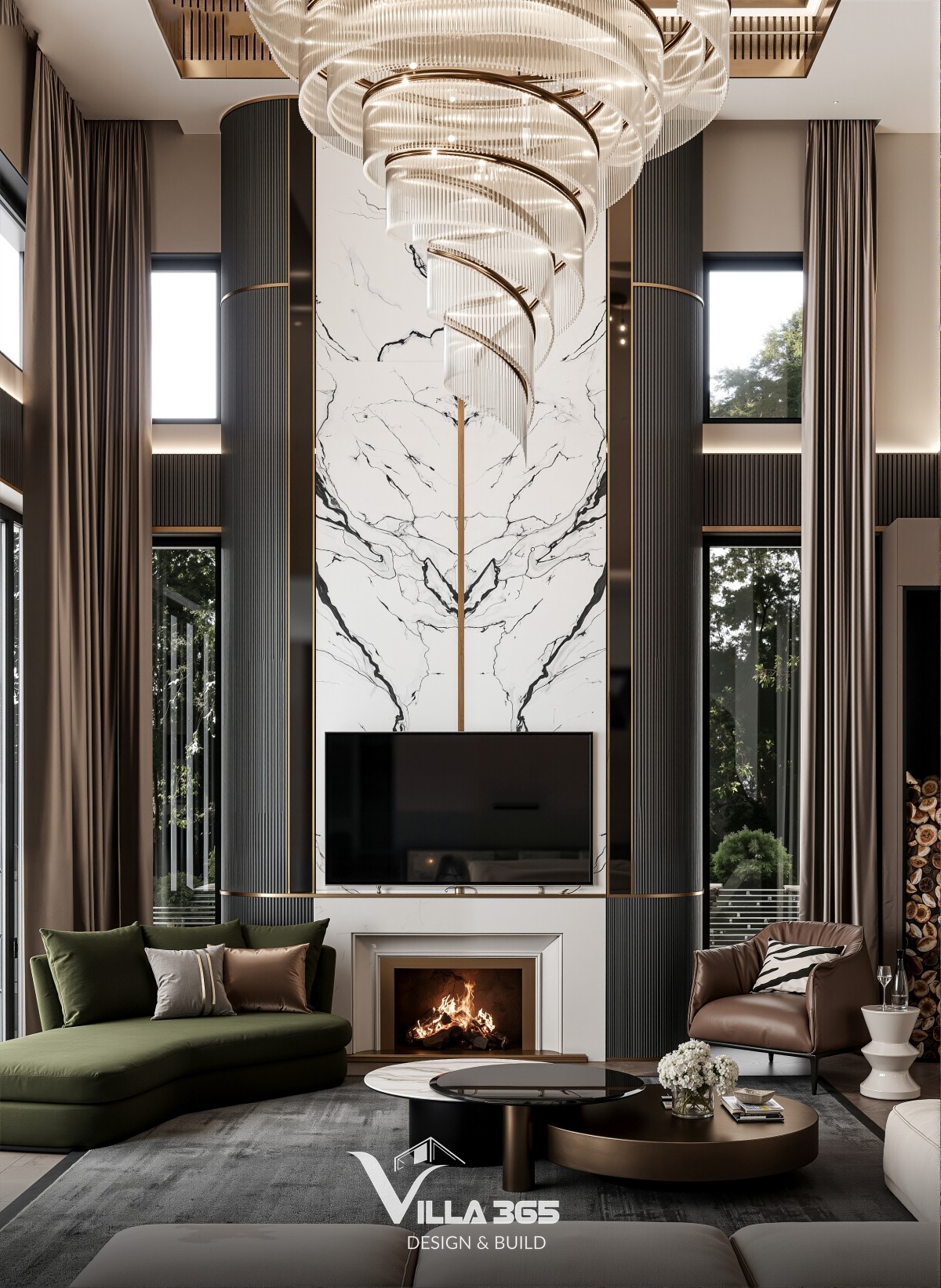 Thiết kế nội thất The Gardenia Suite – Khi thiên nhiên trở thành chất liệu kiến tạo tổ ấm 1 Thiên nhiên không chỉ hiện diện ngoài khu vườn mà còn được đưa vào từng chi tiết nội thất, trở thành chất liệu định hình bản sắc của The Gardenia Suite