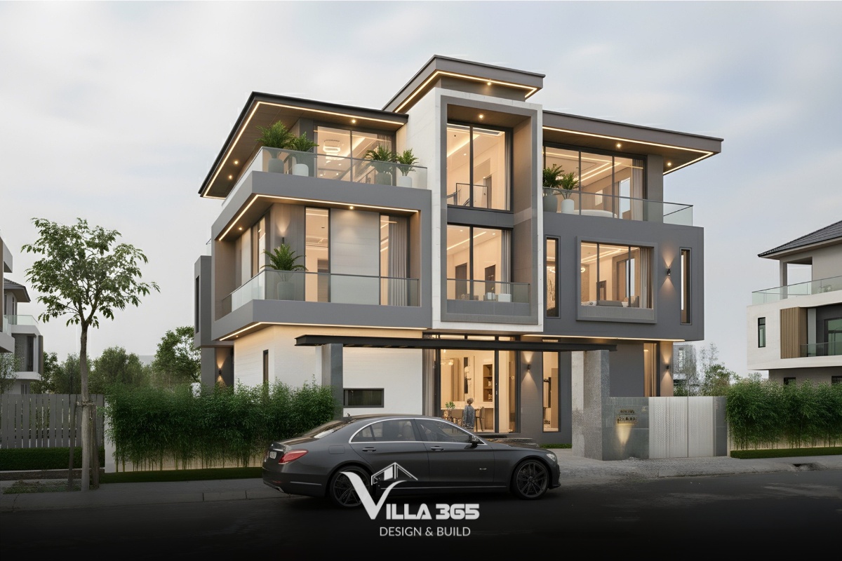 Top mẫu thiết kế biệt thự Nhà Bè sang trọng & báo giá mới nhất 2026 32 Kiến trúc mở giúp Serenity House luôn ngập tràn ánh sáng và gió tự nhiên