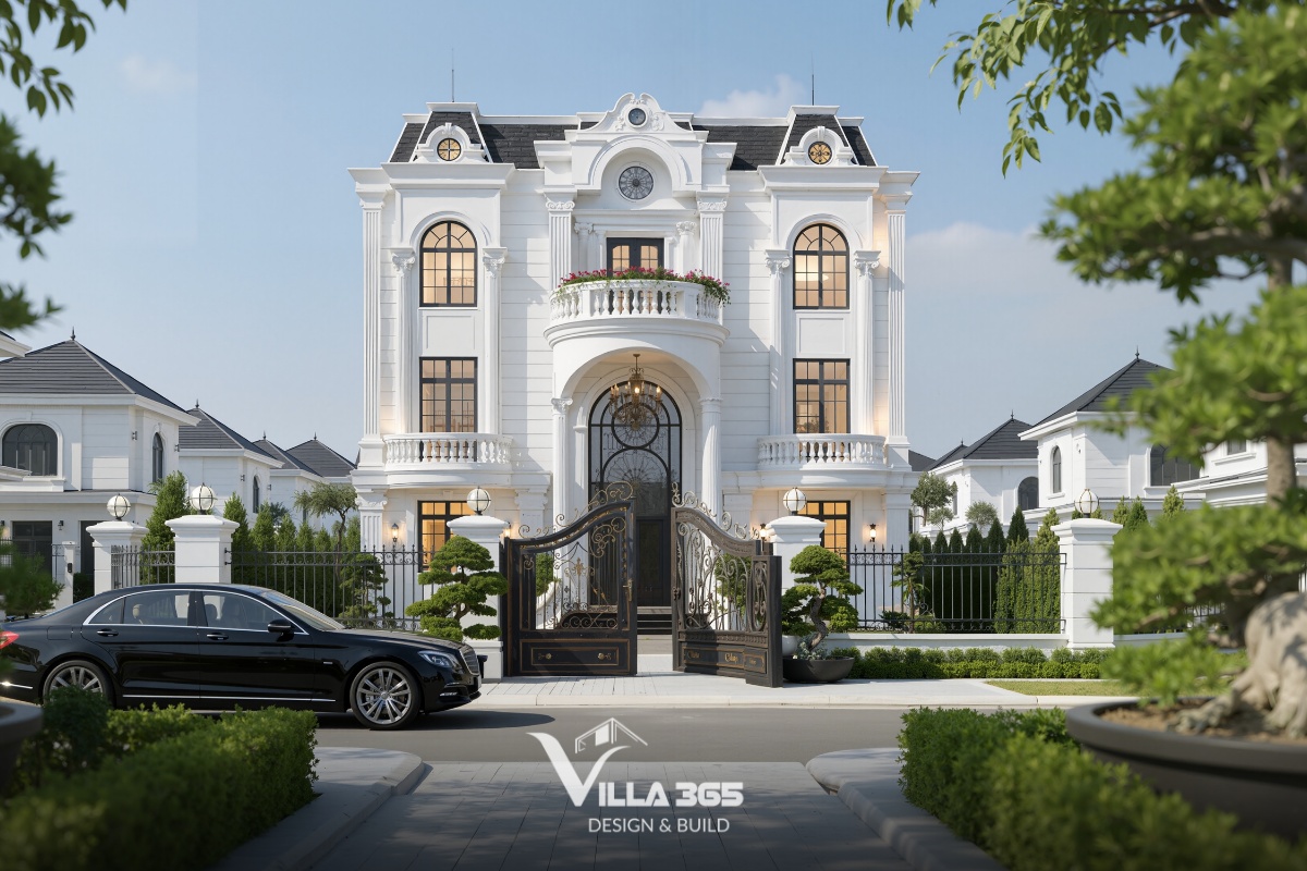Top mẫu thiết kế biệt thự Nhà Bè sang trọng & báo giá mới nhất 2026 33 Villa Imperiale tái hiện vẻ đẹp của kiến trúc châu Âu trong thiết kế biệt thự tân cổ điển Nhà Bè
