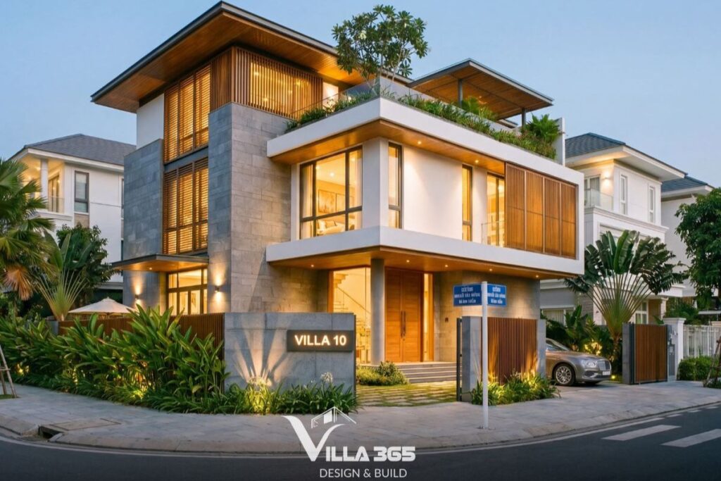Phong Vy Villa – Đóng – mở hài hòa trong ngôn ngữ hình khối đương đại