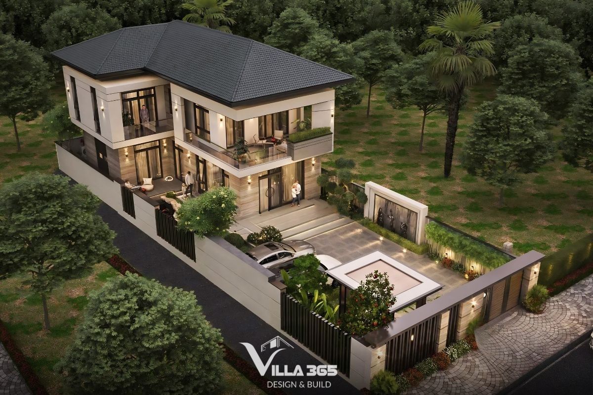 biệt thự 2 tầng 100m2