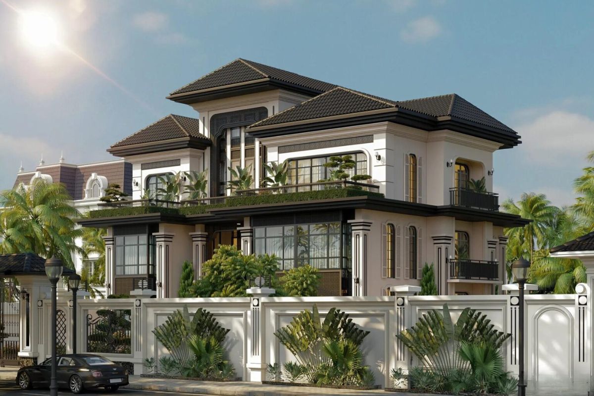 Sự tiết chế trong bố cục giúp không gian sống yên tĩnh, gọn gàng và phù hợp gia đình đông thành viên  (Ảnh: Sưu tầm)