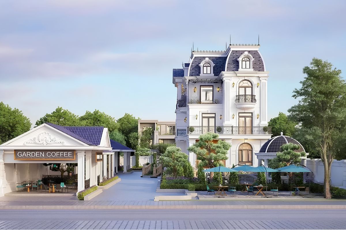 Tầng 1 có thể khai thác kinh doanh, trong khi các tầng trên vẫn bảo đảm không gian sống riêng tư cho gia đình (Ảnh: Sưu tầm)