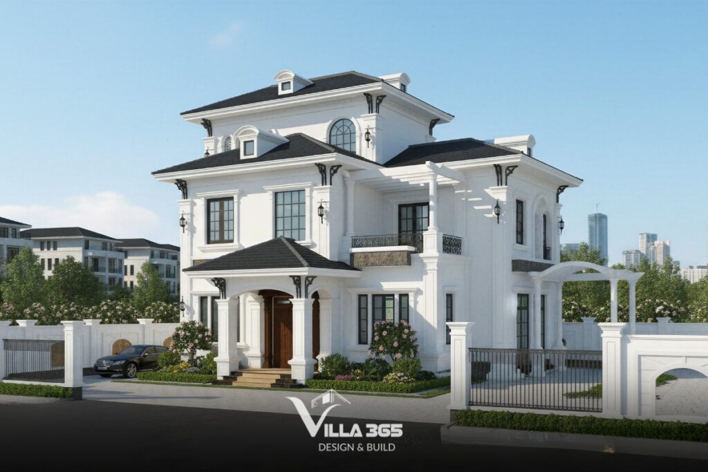 biệt thự 3 tầng 6 phòng ngủ