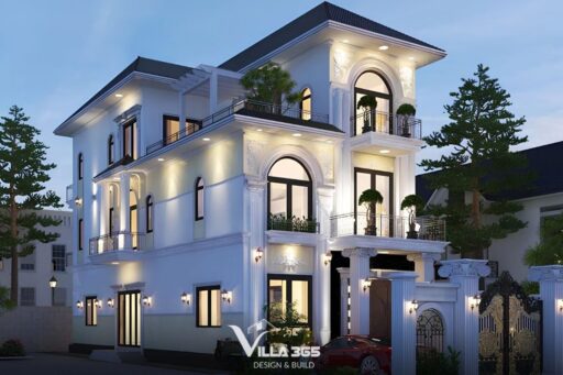 biệt thự 3 tầng 8x12m