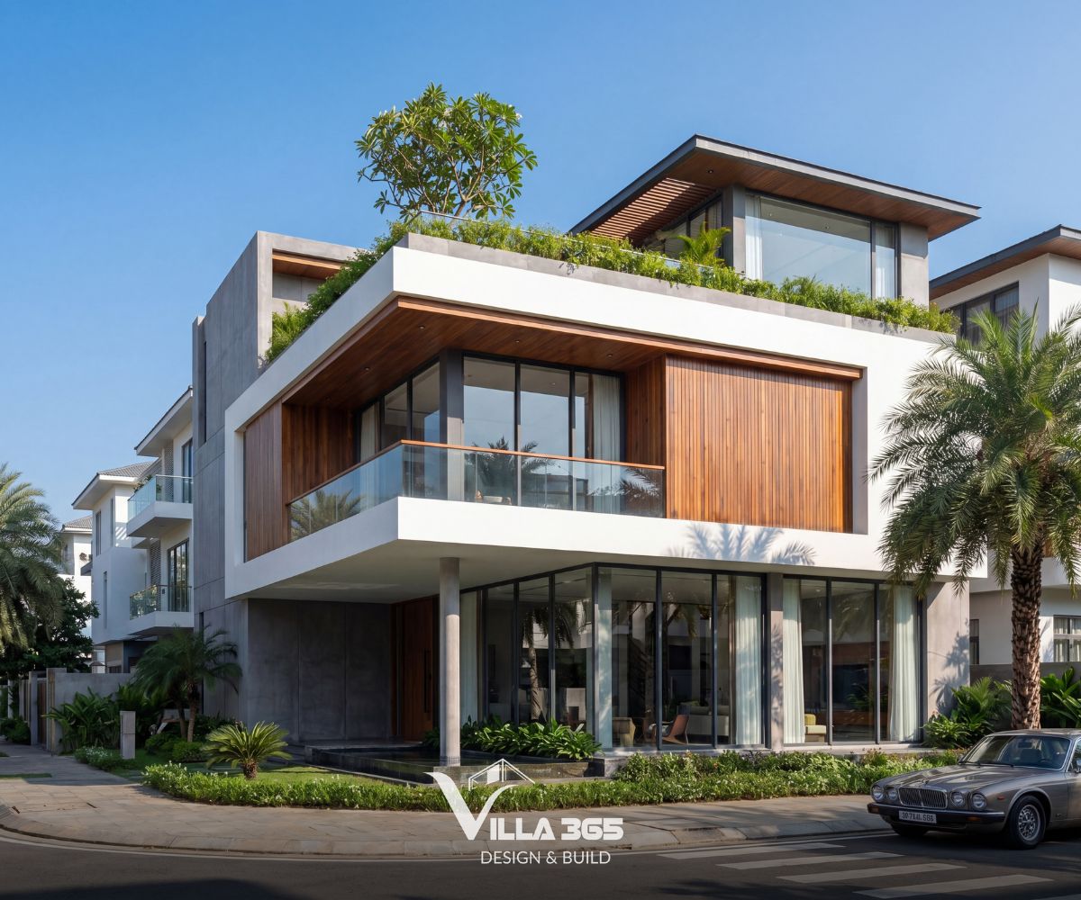 Chill Villa – “Ốc đảo xanh” giữa chốn thị thành 2 Với mặt tiền xoay về hướng Nam, Chill Villa tận dụng hiệu quả luồng gió mát, đồng thời giảm tác động của nắng gắt trong điều kiện khí hậu nhiệt đới