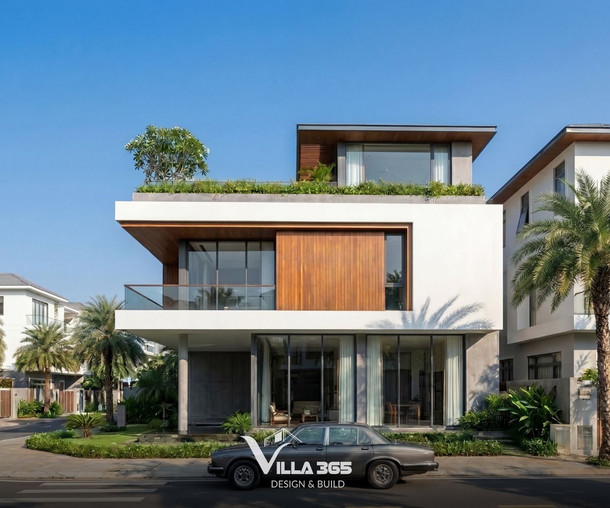 Chill Villa – “Ốc đảo xanh” giữa chốn thị thành 9 Sự tương phản giữa nặng và nhẹ, đóng và mở, cũ và mới đã đem lại cho Chill Villa một diện mạo giản dị mà tinh tế