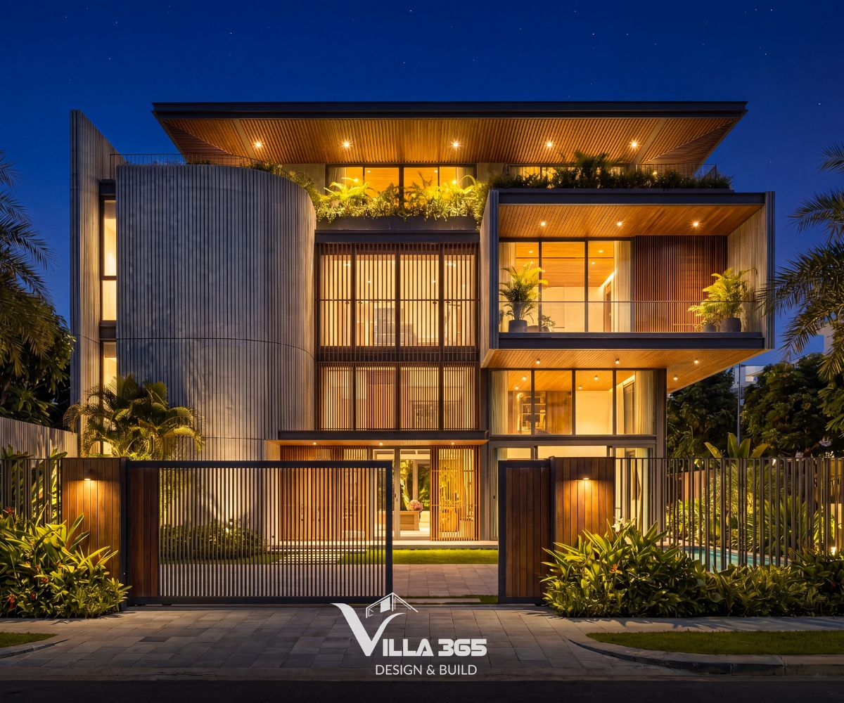 SG Tropical Villa cho thấy cách kiến trúc đương đại có thể thích nghi khí hậu mà vẫn duy trì giá trị thẩm mỹ bền vững 