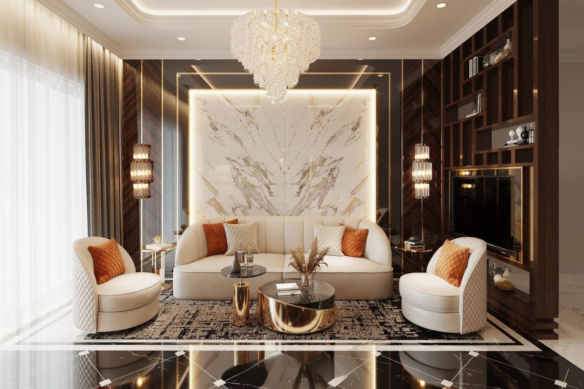 Thiết Kế Nội Thất Biệt Thự Gamuda: Xu Hướng & Báo Giá 2026 12 Hệ thống Smart Home giúp không gian nội thất biệt thự Gamuda Luxury trở nên tiện nghi, hiện đại và dễ dàng kiểm soát (Ảnh: Sưu tầm)