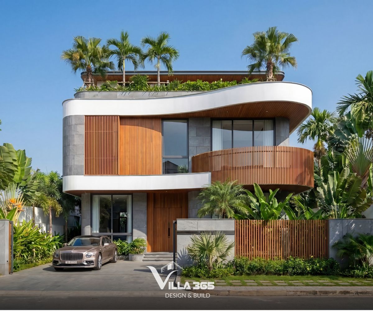 Cầm Villa – “Thanh âm” dịu dàng giữa phố thị 1 Cầm Villa là cuộc đối thoại nhẹ nhàng giữa những đường cong mềm mại, vật liệu tự nhiên và mảng xanh nhiệt đới giữa lòng phố thị