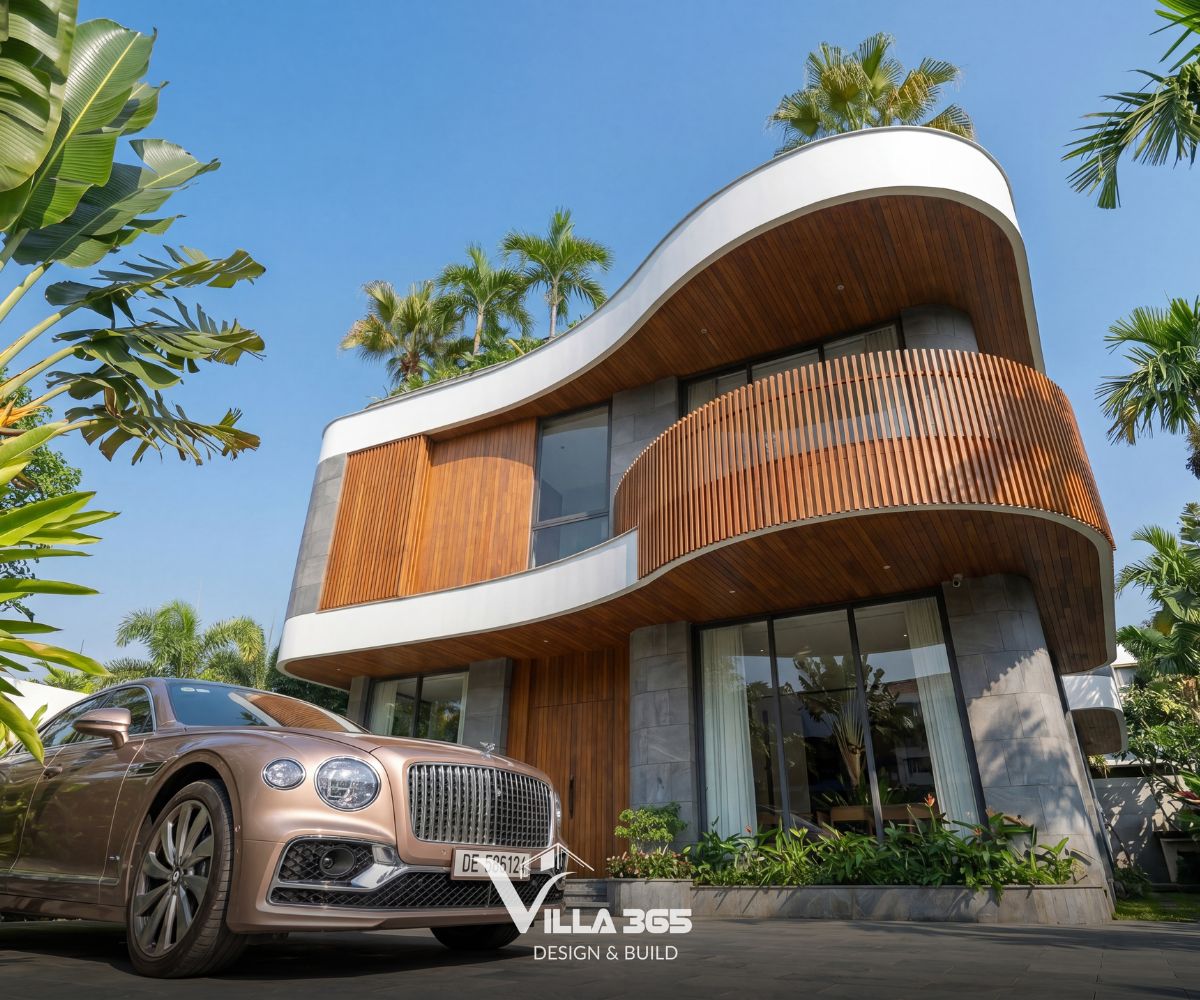 Cầm Villa – “Thanh âm” dịu dàng giữa phố thị 8 Lớp vỏ kép đáp ứng các yêu cầu về thẩm mỹ và công năng cho biệt thự phố
