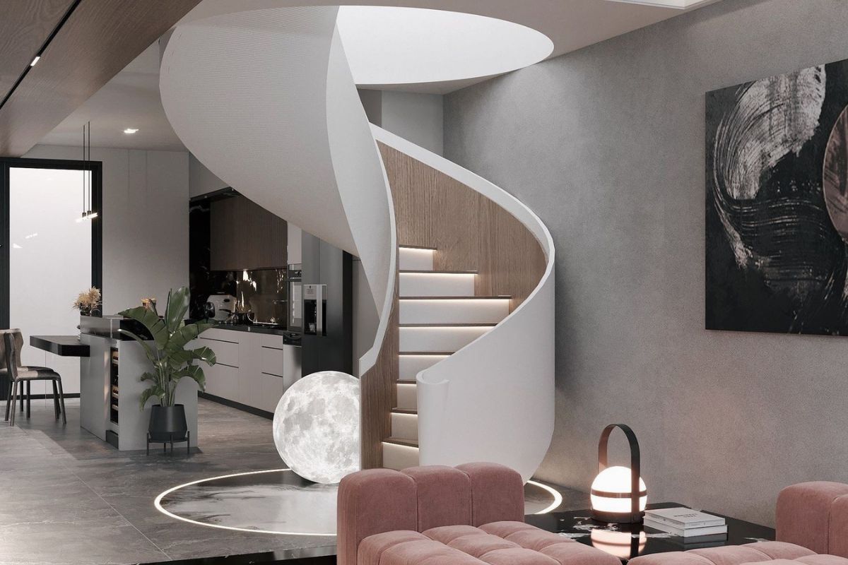 Chiều cao, khoảng hở và khả năng chịu lực của lan can cần được kiểm soát trước khi lựa chọn hình thức trang trí (Ảnh: Sưu tầm)