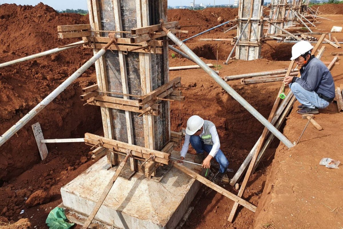 Móng đơn trên nền đất yếu cần được đánh giá kỹ về độ lún và sức chịu tải trước khi quyết định gia cố nền hay chuyển sang phương án móng khác  (Ảnh: Sưu tầm)
