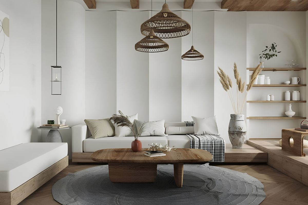 Xu hướng thiết kế Wabi Sabi ưu tiên đồ nội thất bền vững, sử dụng lâu dài thay vì liên tục thay mới theo những trào lưu ngắn hạn  (Ảnh: Sưu tầm)