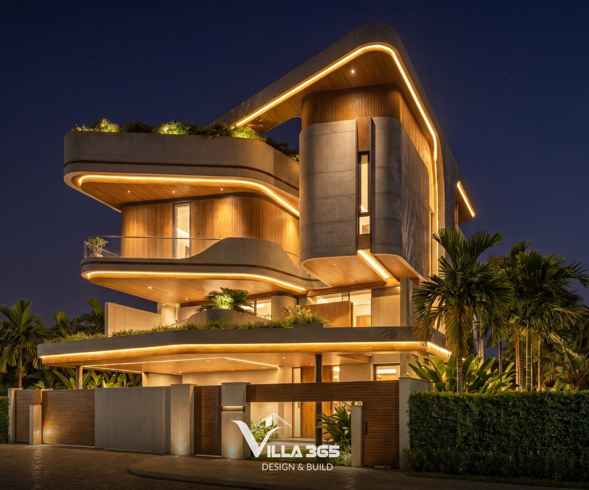 Vẻ đẹp của Soul Villa nằm ở ngôn ngữ hình khối độc đáo cùng các giải pháp điều hòa khí hậu thấu đáo
