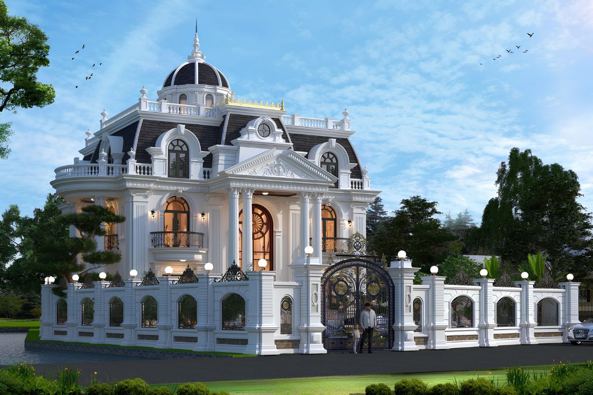 Mẫu biệt thự sân vườn Bình Dương khai thác cảnh quan như một phần không thể tách rời của tổng thể kiến trúc  (Ảnh: Sưu tầm)