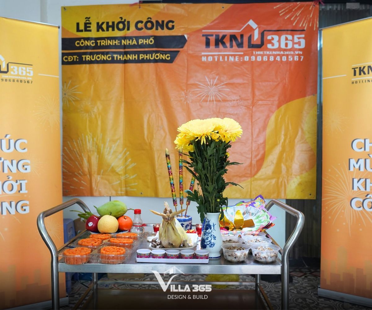 Tuổi Canh Thân Xây Nhà Năm 2026 Tốt Hay Xấu? Luận Giải Chi Tiết & Bảng Ngày Tốt 7 Khi tuổi Canh Thân động thổ năm 2026, nghi lễ cần được sắp xếp phù hợp với giờ đã chọn nhưng vẫn phải đảm bảo an toàn và tiến độ thi công (Ảnh: Sưu tầm)