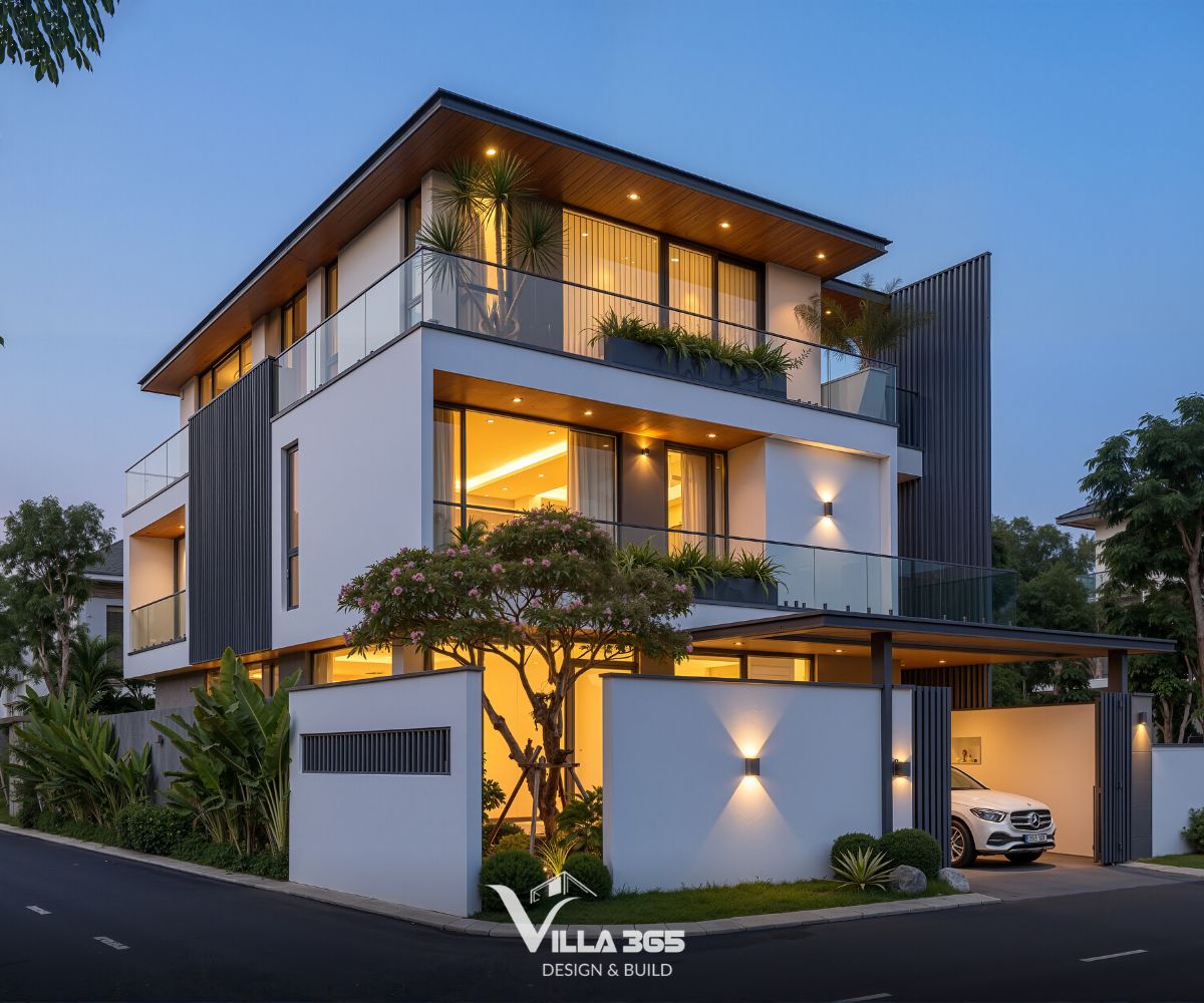 Với nhà nhiều mặt tiền, cách xem hướng nhà cần dựa vào mặt chính, lối tiếp cận và cách tổ chức công năng thực tế