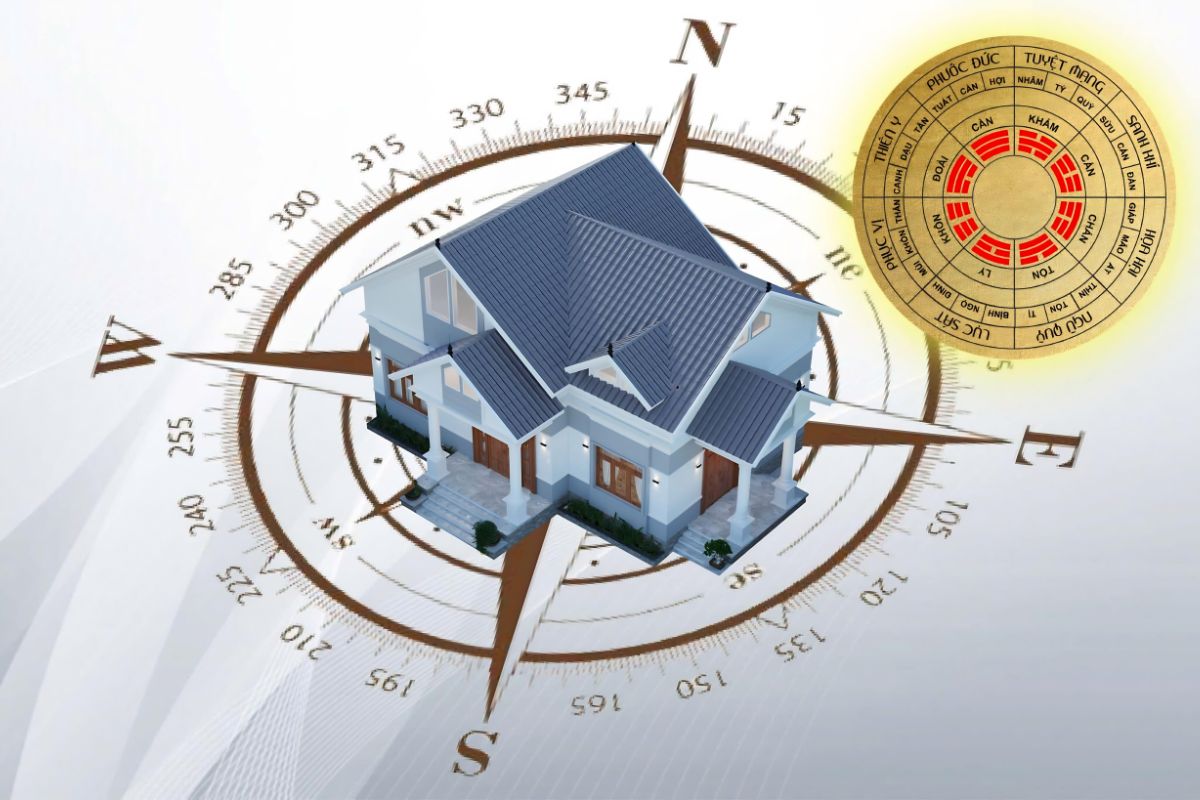 Khi số đo nằm sát ranh giới hai cung, nên kiểm tra lại cách xác định hướng nhà thay vì vội làm tròn kết quả