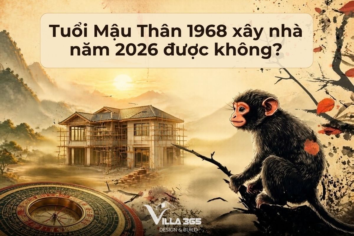 Tuổi Mậu Thân 1968 xây nhà năm 2026