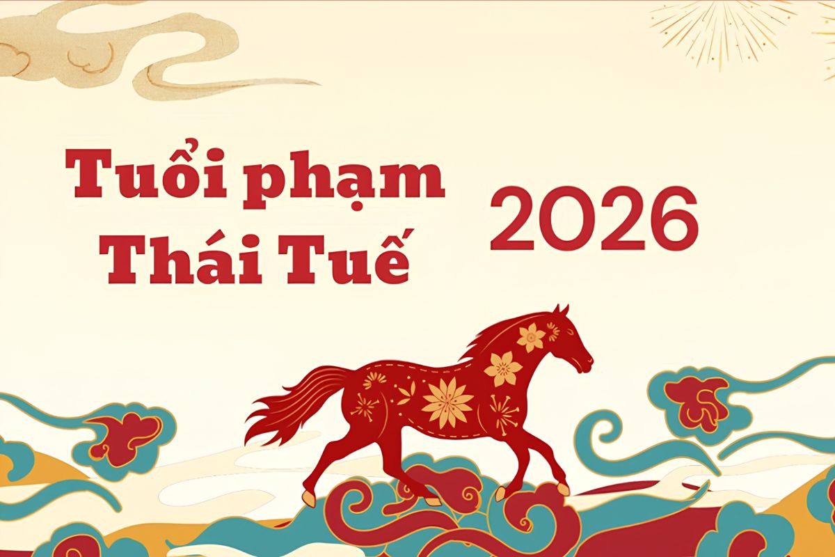 Năm 2026 Tuổi Nào Phạm Thái Tuế? Bảng Tra Cứu & Cách Hóa Giải Chi Tiết 2 Tìm hiểu hạn Thái Tuế 2026, vị trí Thái Tuế lưu niên và những đặc điểm phong thủy đáng chú ý trong năm Bính Ngọ (Ảnh: Sưu tầm)