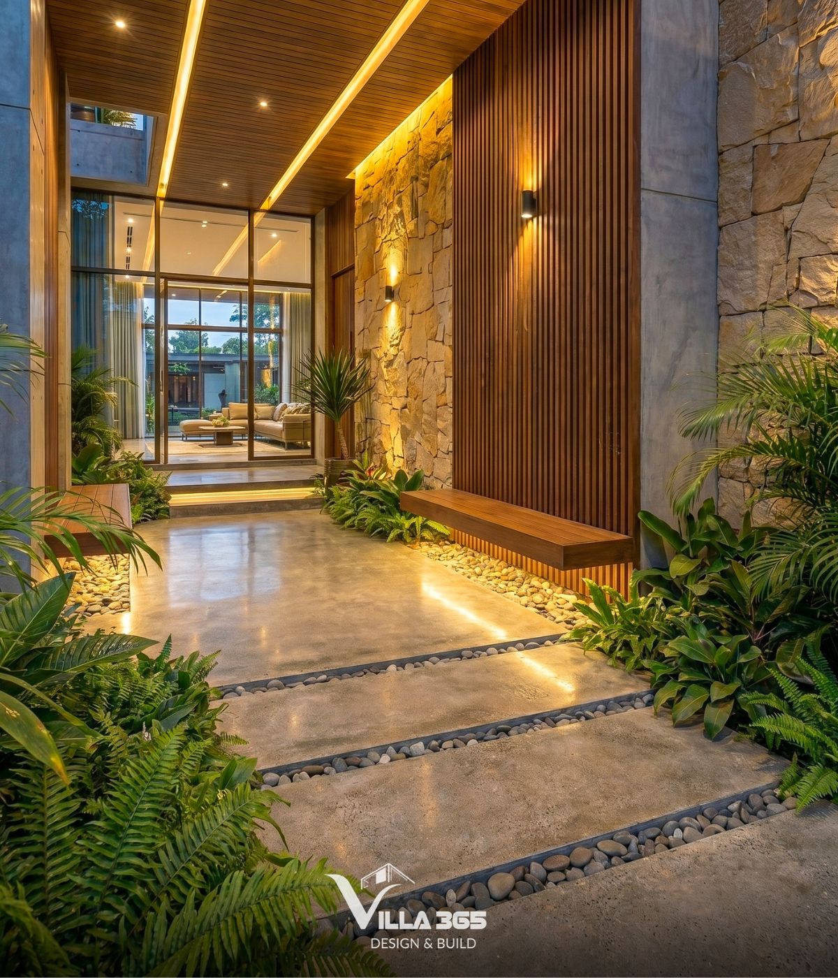 Một phương án phong thủy cửa chính nhà ở hợp lý cần dung hòa giữa hướng cửa chính hợp phong thủy, kích thước, công năng, ánh sáng và tỷ lệ kiến trúc 