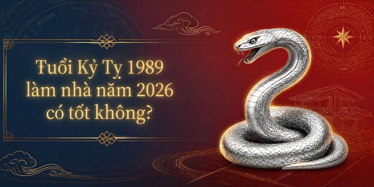 Tuổi Kỷ Tỵ 1989 làm nhà năm 2026 Bính Ngọ có tốt không? Luận giải chi tiết 1 Tuổi Kỷ Tỵ 1989 làm nhà năm 2026 cần được xem xét kỹ qua Tam Tai, Kim Lâu và Hoang Ốc trước khi quyết định động thổ (Ảnh: Sưu tầm)