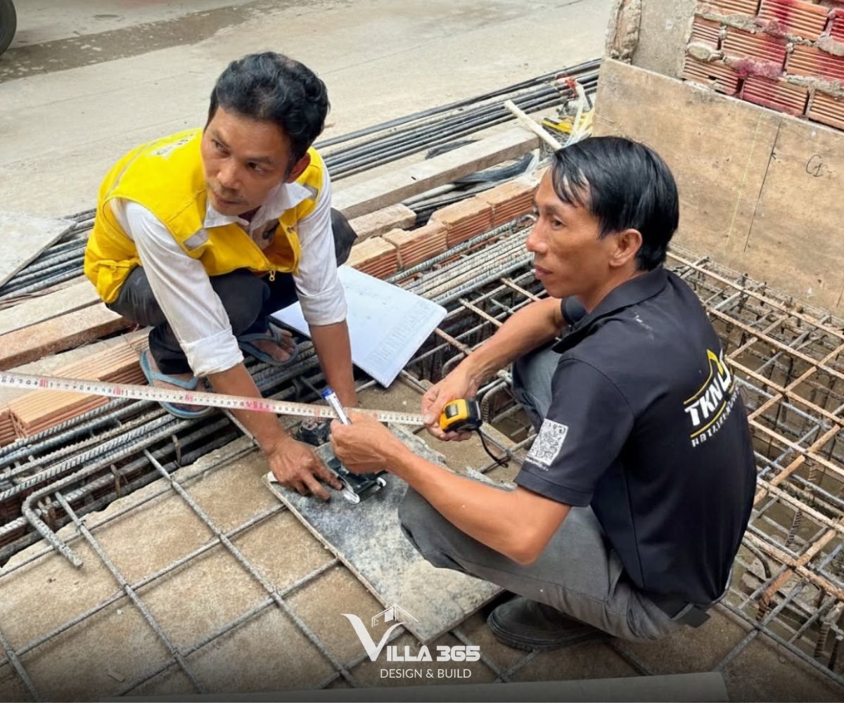 Xây nhà trọn gói bao gồm những gì? Các hạng mục chi tiết cần lưu ý 2 Phần thô gồm móng, cột, dầm, sàn và tường, tạo nên kết cấu chính của công trình xây nhà trọn gói