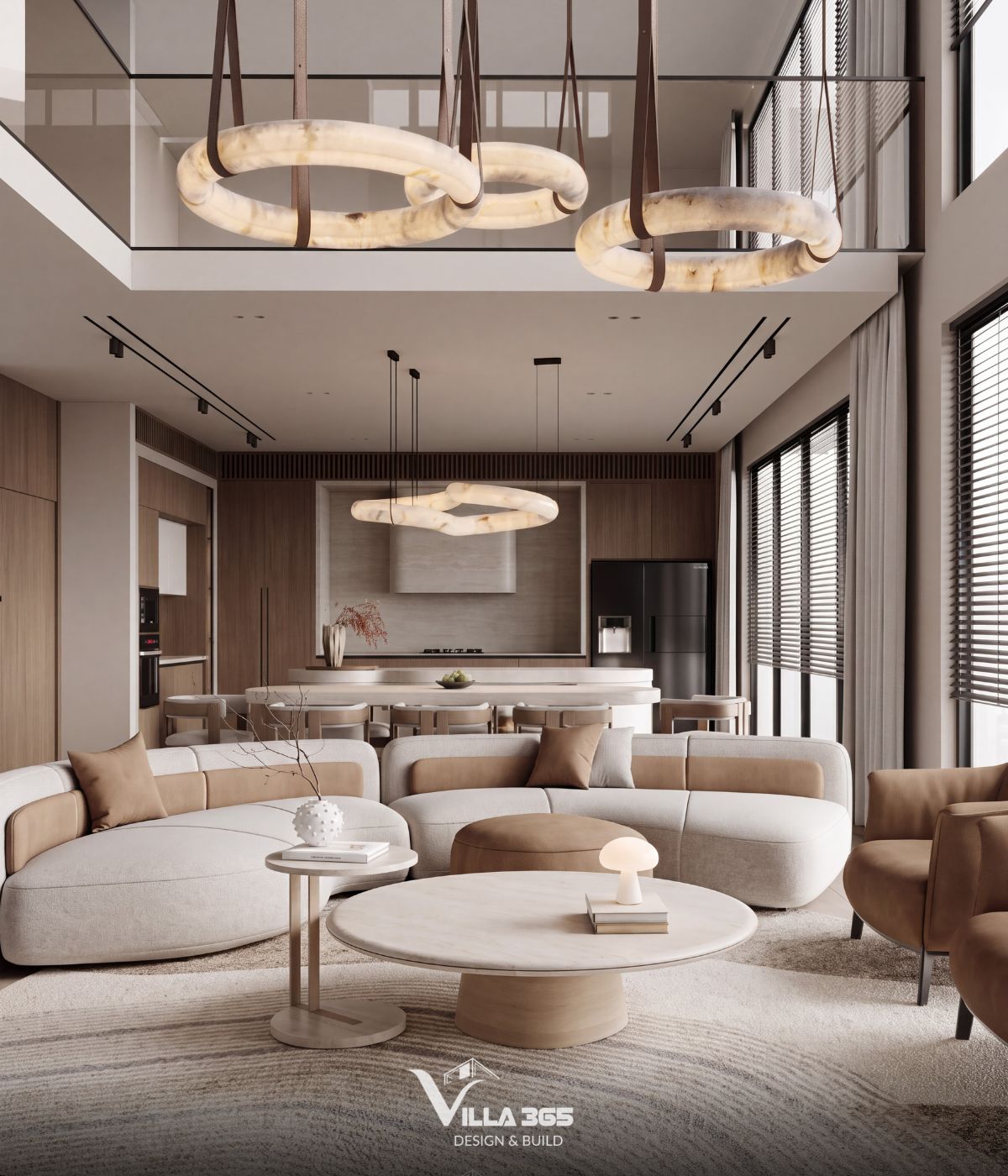 Thiết kế nội thất Azure Villa – Biệt thự 4 tầng mang cảm hứng và hoài niệm từ đại dương xanh 1 Azure Villa chuyển hóa cảm hứng đại dương thành ngôn ngữ nội thất đương đại, nơi đường cong, màu sắc và chất liệu cùng tạo nên một tổng thể giàu tính nghệ thuật