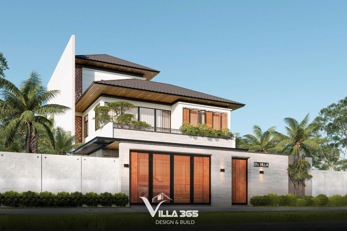biệt thự 2 tầng 3 phòng ngủ