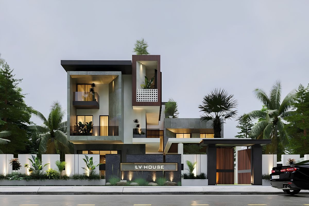 20+ Mẫu Biệt Thự 3 Tầng 4 Phòng Ngủ Đẹp, Tiện Nghi Kèm Bản Vẽ 27 Chi phí xây biệt thự 3 tầng 4 phòng ngủ phụ thuộc vào diện tích, phong cách kiến trúc, kết cấu, vật liệu và điều kiện thi công (Ảnh: Sưu tầm)