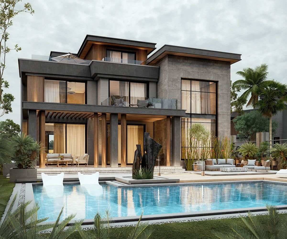 Biệt thự 600m2 có hồ bơi mang đến không gian thư giãn riêng tư, gần gũi với mô hình nghỉ dưỡng cao cấp  (Ảnh: Sưu tầm)