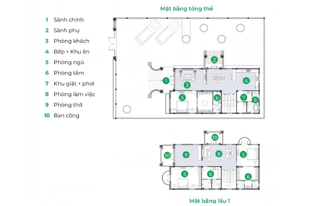 50+ Bản Vẽ Mặt Bằng Biệt Thự 2 Tầng Tối Ưu Công Năng & Phong Thủy 31 Bản vẽ mặt bằng tầng trệt biệt thự 200m2 bố trí phòng khách liên thông bếp ăn và phòng ngủ master (Ảnh: Sưu tầm)