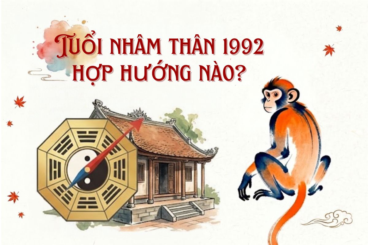 Tuổi Nhâm Thân 1992 hợp hướng nào? Ứng dụng hướng rước tài lộc 1 Luận giải Tuổi Nhâm Thân 1992 hợp hướng nào để xây nhà, mua nhà và bố trí không gian sống hài hòa hơn (Ảnh: Sưu tầm)